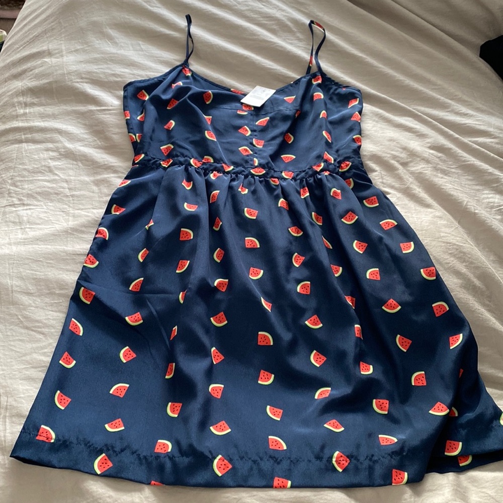 J Crew Watermelon Summer babydoll dress